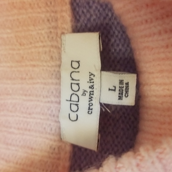 Long Sleeve Sweeper Top by Cabana by Crown & Ivy - Picture 2 of 3